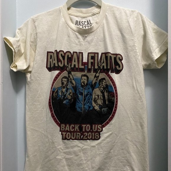 Rascal Flatts Back to Us 2018 Tour T-shirt - Picture 1 of 3